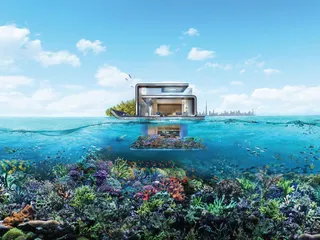 The Floating Seahorse в The World Islands