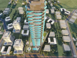 Volga Tower в Jumeirah Village Triangle (JVT)