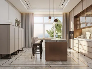 Raffles apartments в The Palm Jumeirah