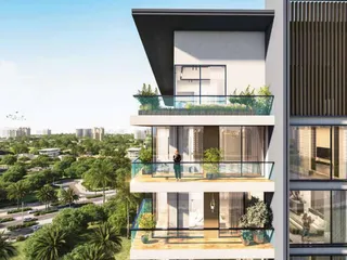 Aum 99 Residences в Dubai Land Residence Complex