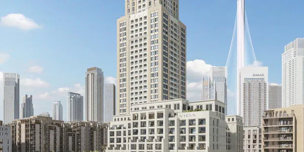 Vida Creek Beach в Dubai Creek Harbour