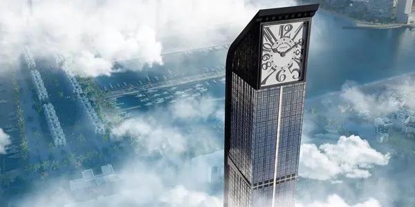 Aeternitas (Clock Tower) в Dubai Marina