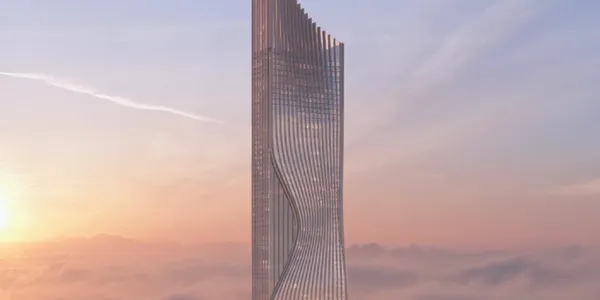 Tiger Sky Tower в Business Bay