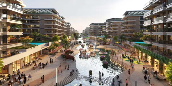 Riverside Views - Marine 2 в Dubai Investment Park Second