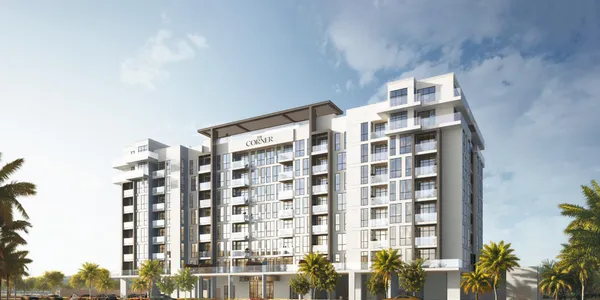 The Corner в Dubai Land Residence Complex