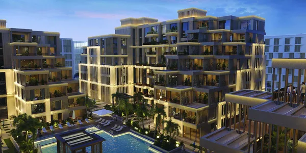 Arisha Terraces в Dubai Studio City