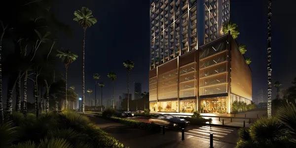 Binghatti Etherea в Jumeirah Village Circle (JVC)