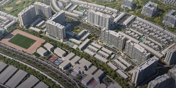 Verdana Six Townhouses в Dubai Investment Park First