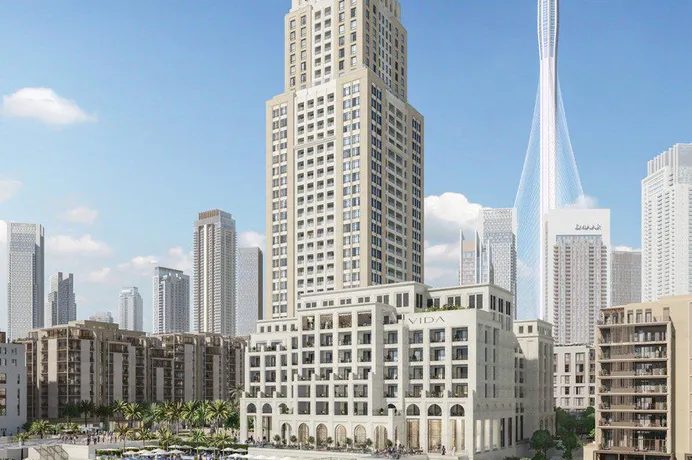 Vida Creek Beach в Dubai Creek Harbour