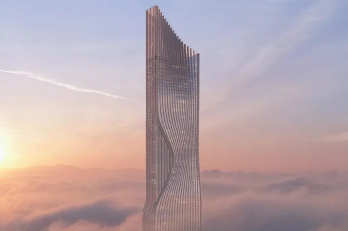 Tiger Sky Tower в Business Bay