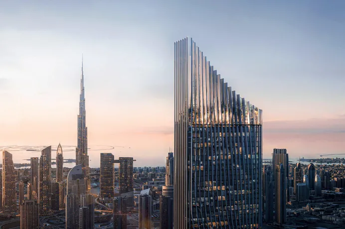 Tiger Sky Tower в Business Bay