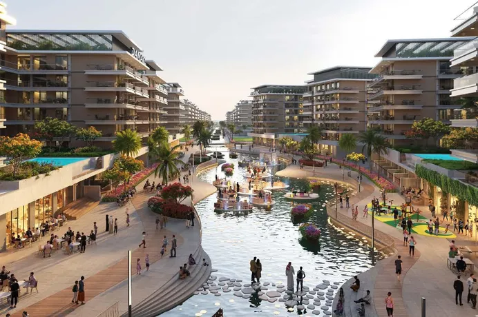 Damac Riverside Views - Indigo 2 в Dubai Investment Park Second