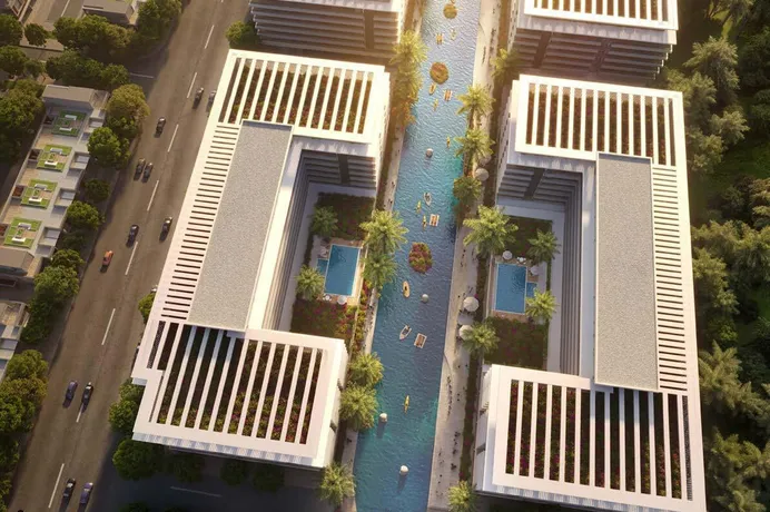 Riverside Views - Marine 1 в Dubai