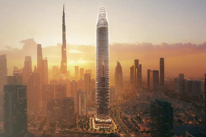 Binghatti Skyblade в Downtown Dubai