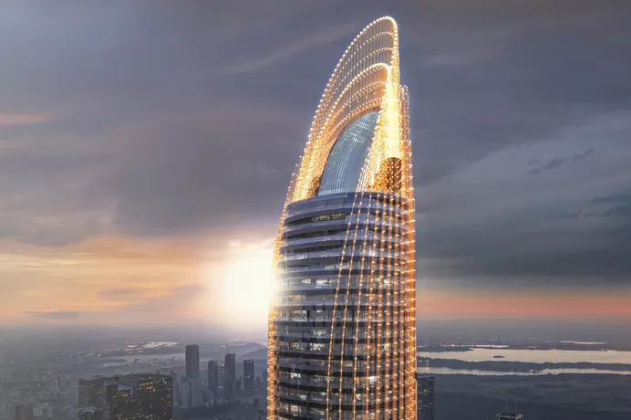 Binghatti Skyblade в Downtown Dubai
