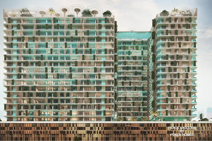 Peace Lagoons 2 в Dubai Land Residence Complex