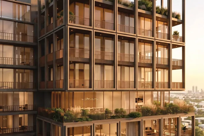 The Archive в Dubai Land Residence Complex