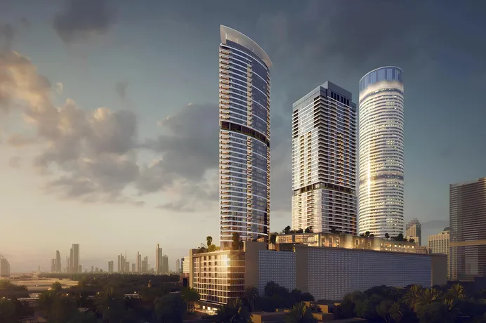 Palm Beach Tower 3 в Dubai Marina