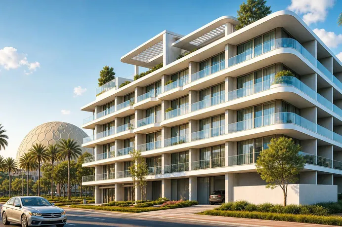 Galleria Residences в Dubai South