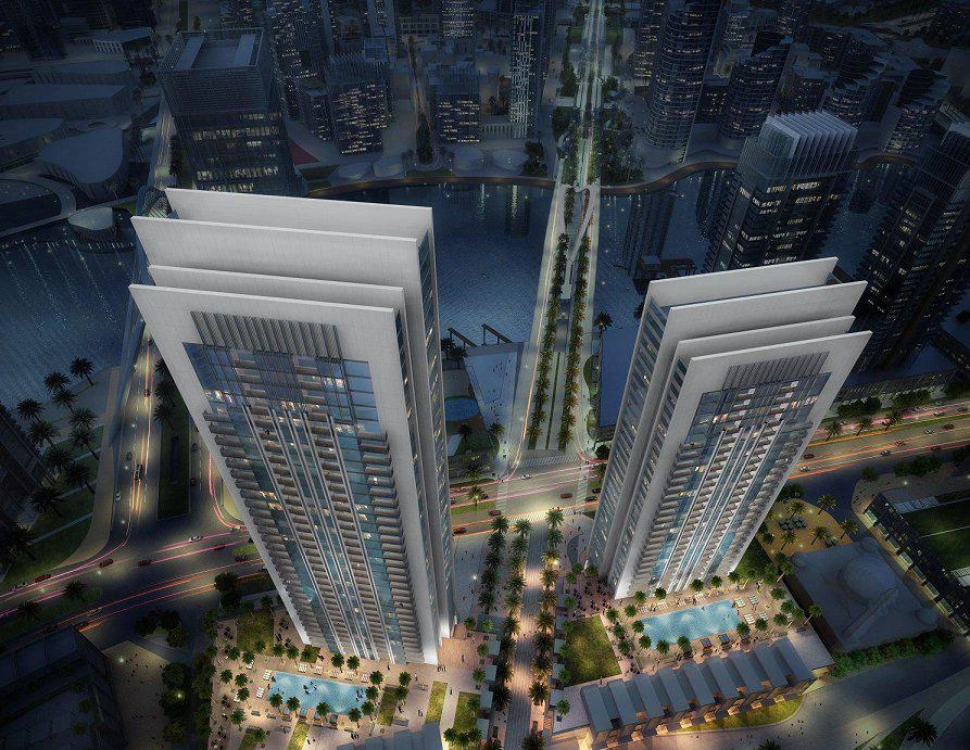 Просторные светлые апартаменты с панорамным видом в проекте Creek Gate, район Dubai Creek Harbour, ОАЭ