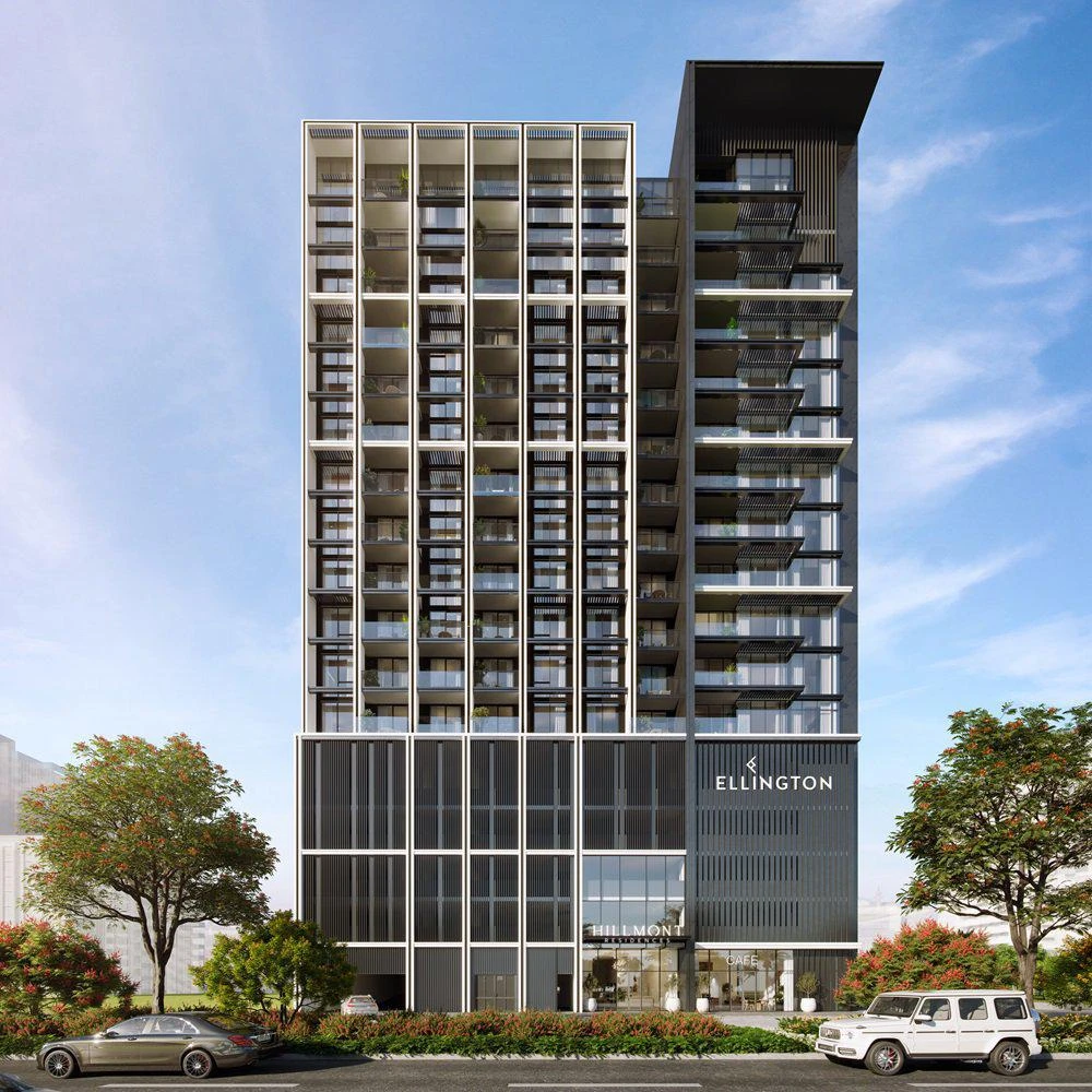 Новая резиденция Hillmont Residences с бассейном и торговым центром, JVC, Дубай, ОАЭ