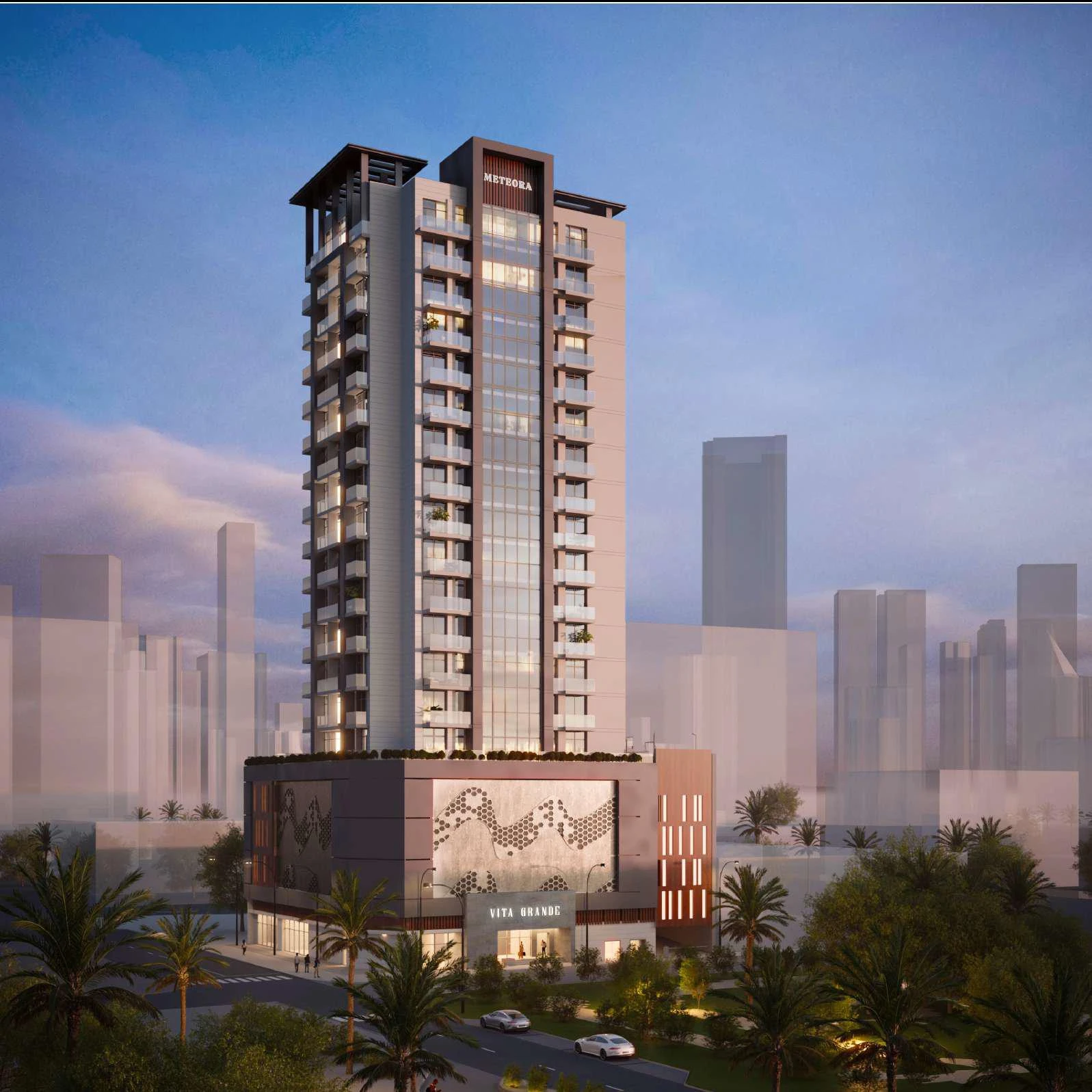 Новая резиденция Vita Grande с бассейнами и развлекательной зоной, JVC, Дубай, ОАЭ