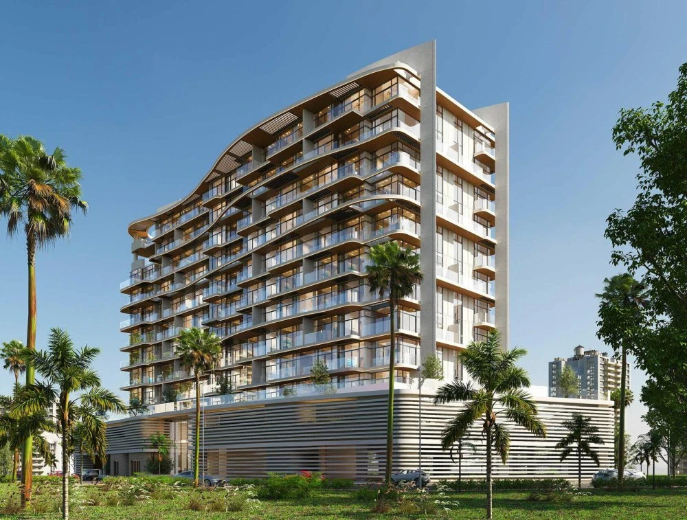 Новая резиденция Florea Vista с бассейнами и зонами отдыха рядом с Дубай Марина, Discovery Gardens, Дубай, ОАЭ