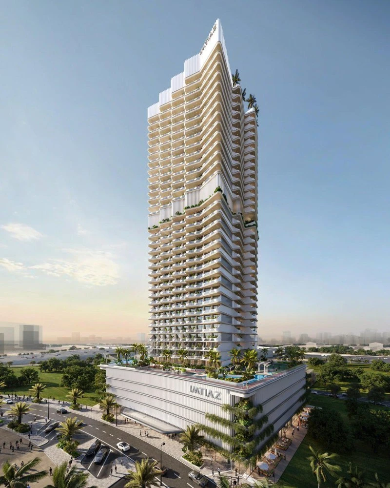 Новая резиденция Cove с бассейнами и бизнес-центром, Dubai Land, Дубай, ОАЭ Новая резиденция Cove с бассейнами и бизнес-центром, Dubai Land, Дубай, ОАЭ