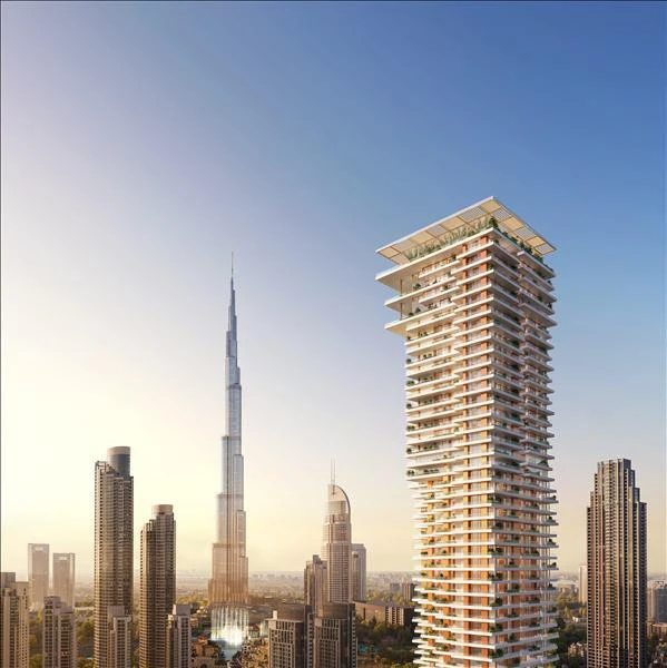 Новая высотная резиденция Fairmont Residences Solara Tower с бассейнами в пешей доступности от Бурдж Халифа, Business Bay, Дубай, ОАЭ Новая высотная резиденция Fairmont Residences Solara Tower с бассейнами в пешей доступности от Бурдж Халифа, Business Bay, Дубай, ОАЭ