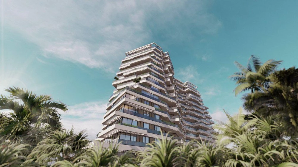 Новая резиденция Trinity с бассейном и аквапарком, Arjan-Dubailand, Дубай, ОАЭ Новая резиденция Trinity с бассейном и аквапарком, Arjan-Dubailand, Дубай, ОАЭ