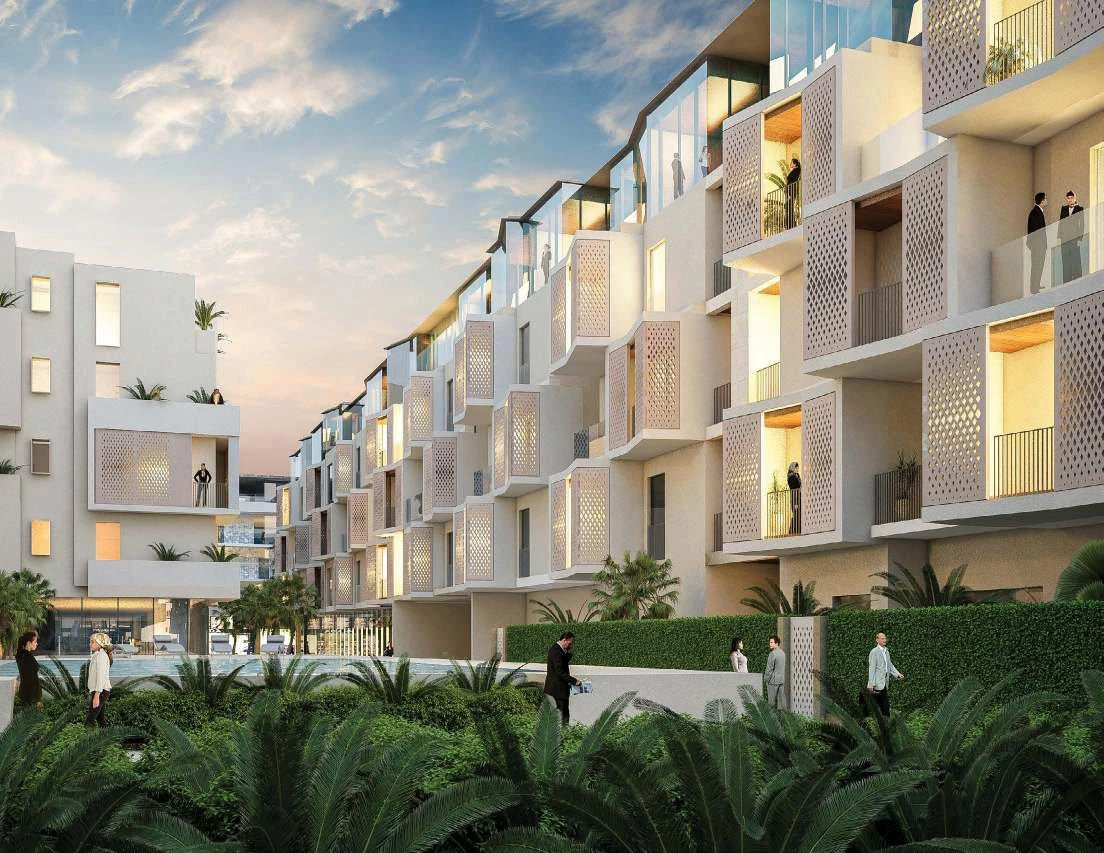 Большая охраняемая резиденция Mirdiff Hills с бассейнами и элитным отелем рядом с аэропортом и станцией метро, Mirdiff, Дубай, ОАЭ