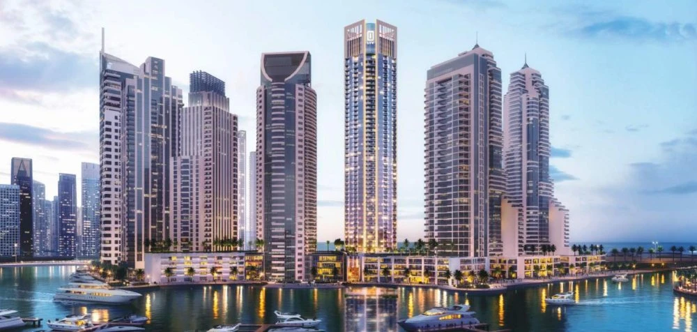 Новая резиденция LIV Marina с круглосуточной охраной в 500 метрах от пляжа, Dubai Marina, Дубай, ОАЭ