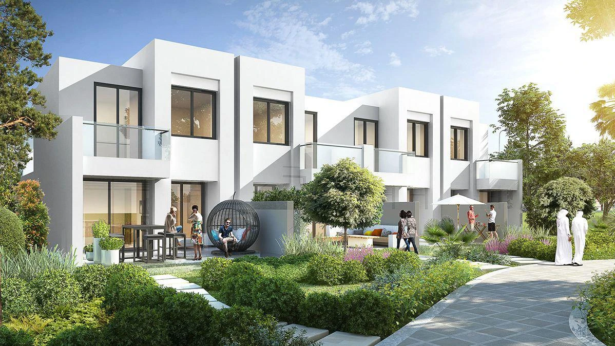 Виллы и таунхаусы Victoria в экологически чистом районе с водоемами, парками, спортивными площадками, Damac Hills 2, Дубай, ОАЭ