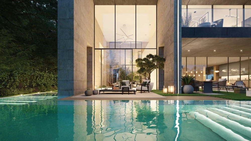 Новый комплекс вилл Ayla (Serenity Mansions) с собственным пляжем, Tilal Al Ghaf, Дубай, ОАЭ