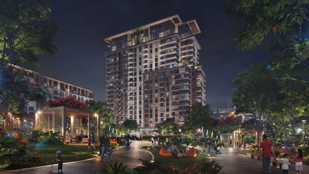 Современная резиденция Fern City Walk с развитой инфраструктурой рядом с достопримечательностями, в престижном районе Al Wasl, Дубай, ОАЭ Современная резиденция Fern City Walk с развитой инфраструктурой рядом с достопримечательностями, в престижном районе Al Wasl, Дубай, ОАЭ