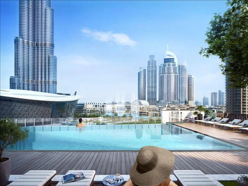 Новая высотная резиденция Grande Signature Residences с бассейном рядом с Бурдж Халифа, Downtown Dubai, Дубай, ОАЭ Новая высотная резиденция Grande Signature Residences с бассейном рядом с Бурдж Халифа, Downtown Dubai, Дубай, ОАЭ