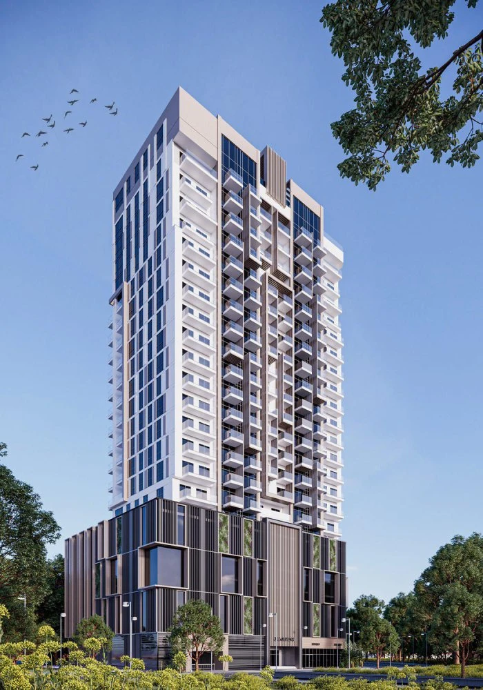 Новая резиденция премиум класса Q Gardens Loft 2 с бассейнами и садом в центральном районе JVC, Дубай, ОАЭ