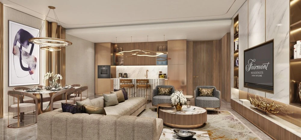 Просторные апартаменты премиум-класса в комплексе с инфраструктурой пятизвёздочного отеля, рядом с морем, Al Sufouh, Дубай, ОАЭ