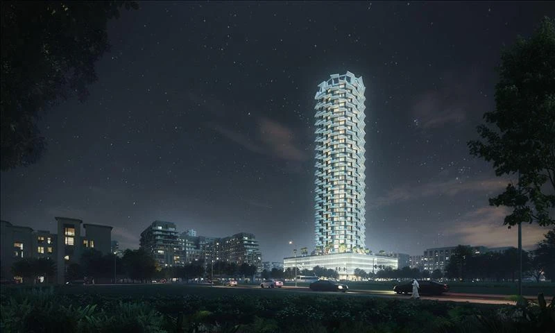 Новая высотная резиденция Phantom с бассейнами в престижном районе JVC, Дубай, ОАЭ