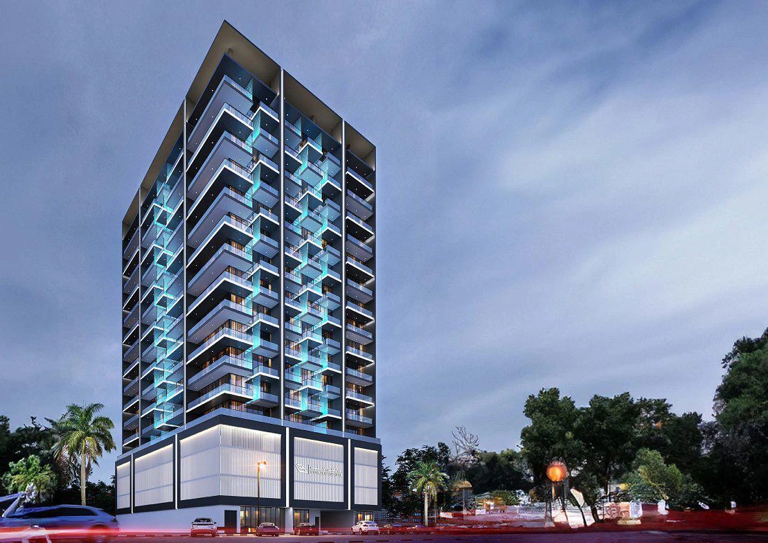 Новая резиденция Lavender с бассейнами и зонами отдыха, JVC, Дубай, ОАЭ