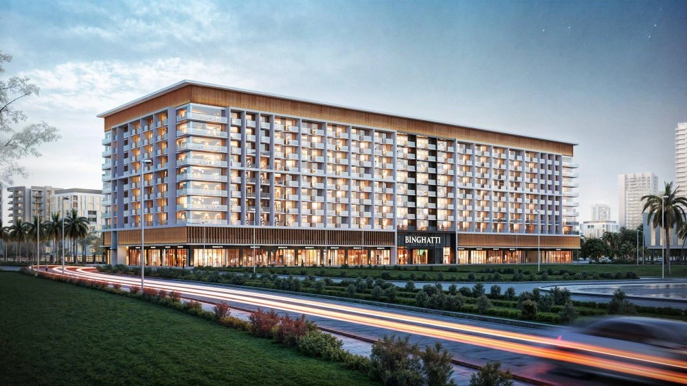 Новая малоэтажная резиденция Phoenix с бассейном и полем для гольфа, JVC, Дубай, ОАЭ