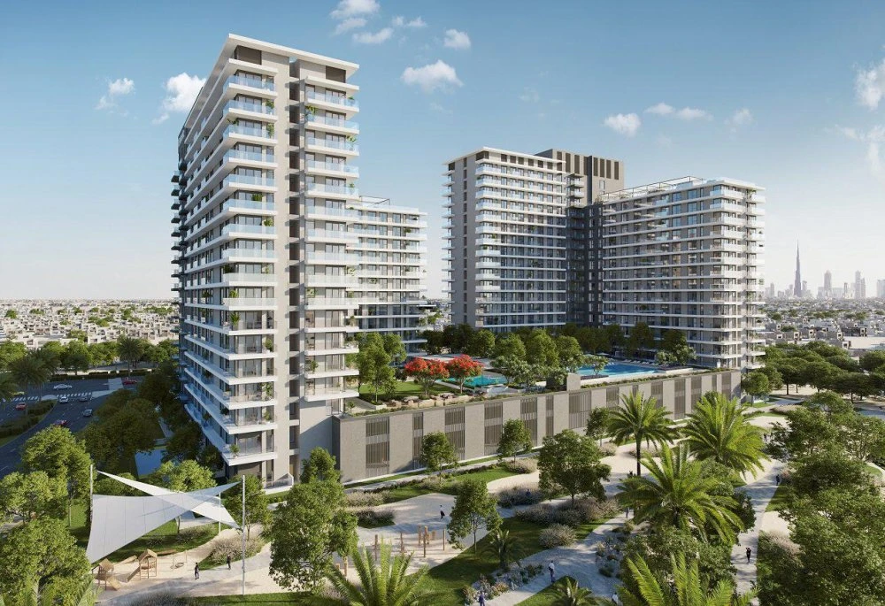 Новая резиденция Club Drive с бассейном и круглосуточной охраной, Dubai Hills, Дубай, ОАЭ