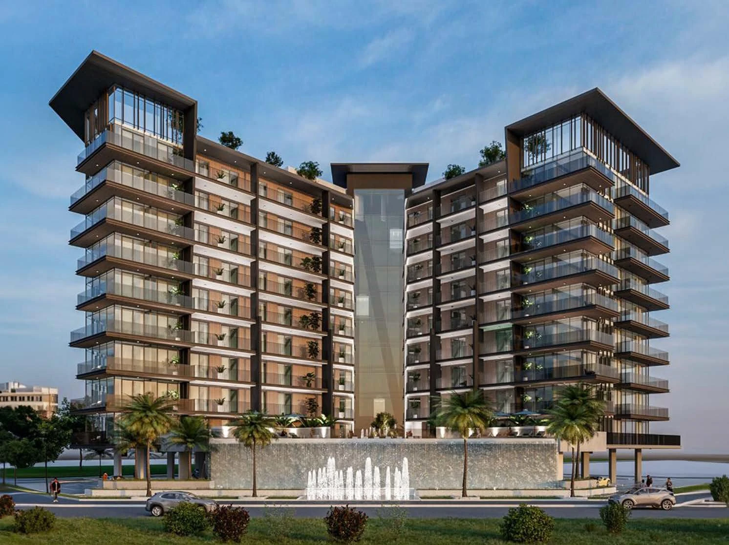 Новая резиденция FLOAREA Residence с бассейнами, водопадом и клубом, Arjan — Dubailand, Дубай, ОАЭ