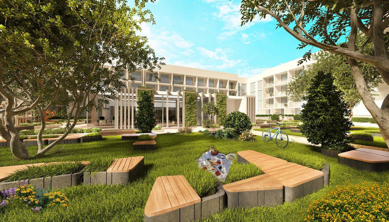 Новая резиденция Luma 22 с бассейнами и подземной парковкой, JVC, Дубай, ОАЭ