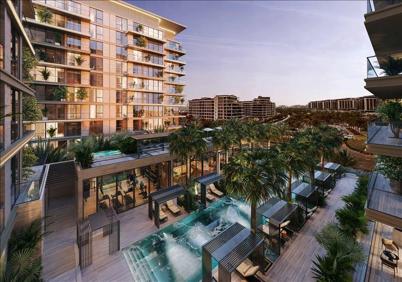 Новая резиденция Berkeley Residences с бассейном и парком, Dubai Hills, Дубай, ОАЭ Новая резиденция Berkeley Residences с бассейном и парком, Dubai Hills, Дубай, ОАЭ