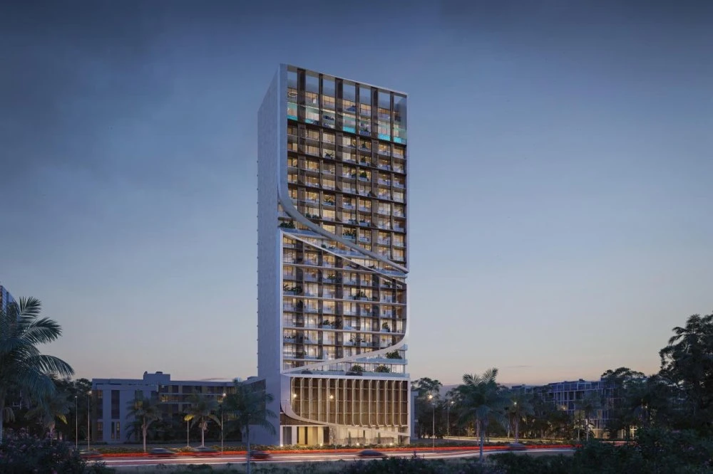 Новая резиденция Havelock Heights с бассейном и террасой на крыше рядом с Дубай Марина, JVC, Дубай, ОАЭ Новая резиденция Havelock Heights с бассейном и террасой на крыше рядом с Дубай Марина, JVC, Дубай, ОАЭ