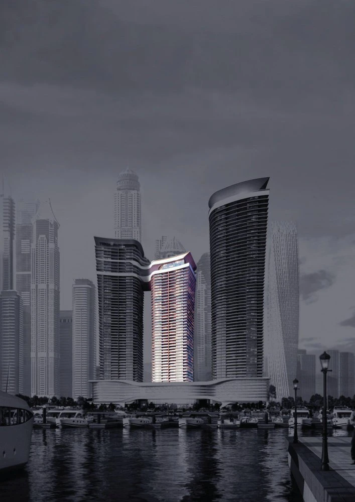 Новая высотная резиденция Seahaven Tower B с бассейном и оздоровительным клубом, Dubai Marina, Дубай, ОАЭ