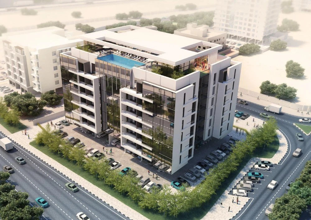 Новая резиденция Cresswell Residences с бассейном и садом рядом с аэропортом, Dubai South, Дубай, ОАЭ Новая резиденция Cresswell Residences с бассейном и садом рядом с аэропортом, Dubai South, Дубай, ОАЭ