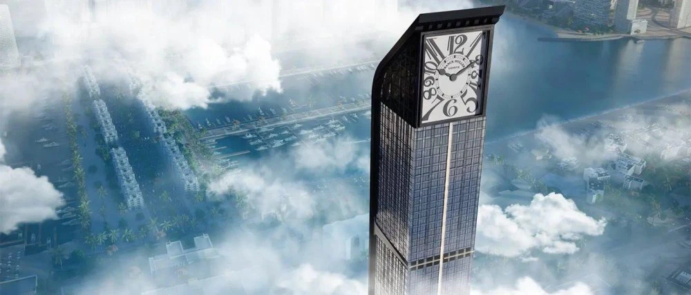 Высотный жилой комплекс с дизайнерской отделкой от швейцарского бренда Franck Muller, Dubai Marina, Дубай, ОАЭ