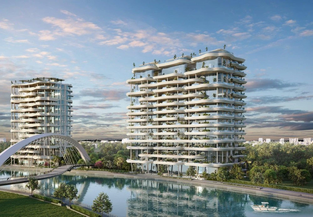 Новая элитная резиденция Casa Canal с бассейном, спа-центром и круглосуточной охраной, Safa Park, Дубай, ОАЭ Новая элитная резиденция Casa Canal с бассейном, спа-центром и круглосуточной охраной, Safa Park, Дубай, ОАЭ